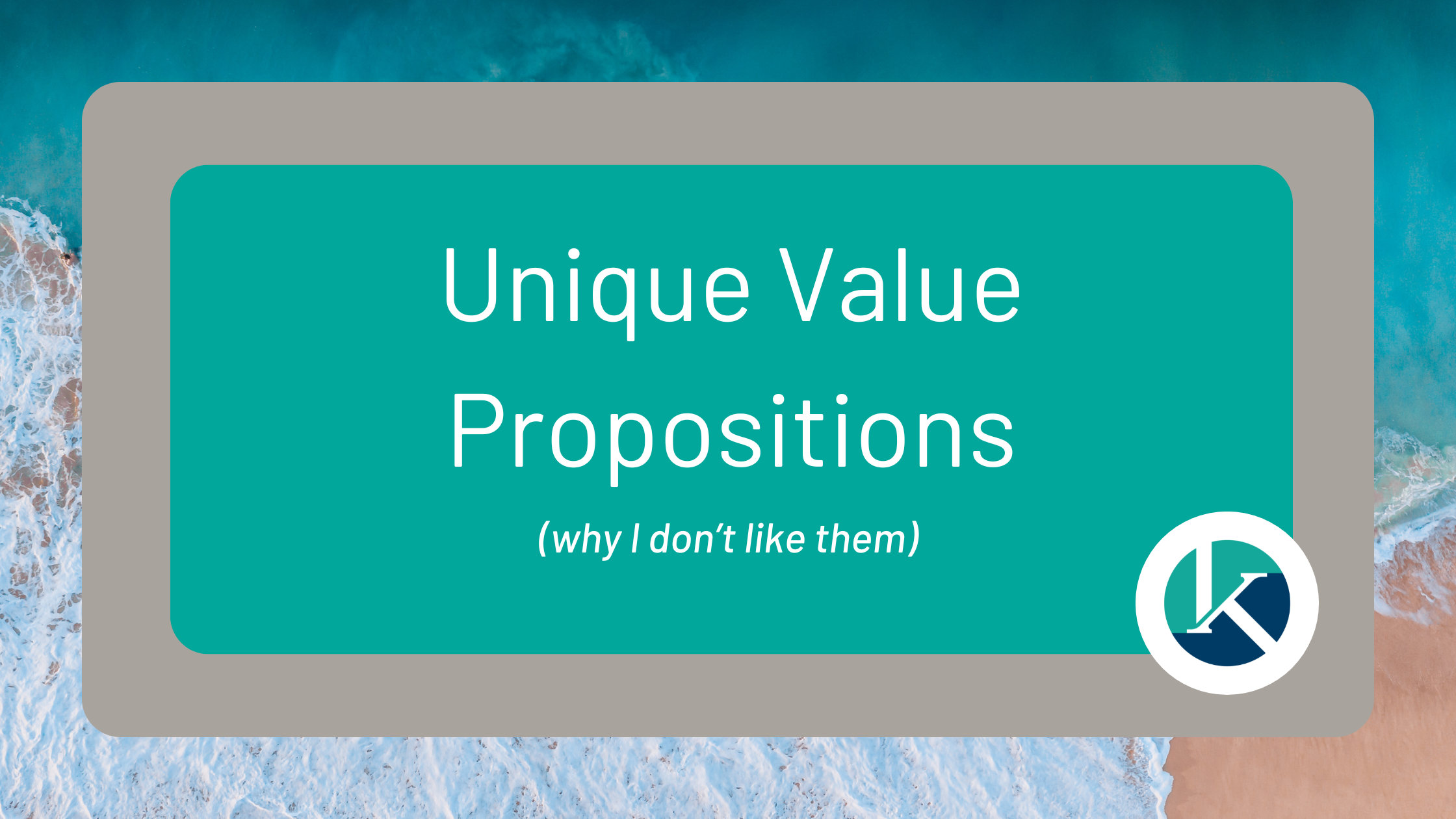 The Case Against Unique Value Propositions